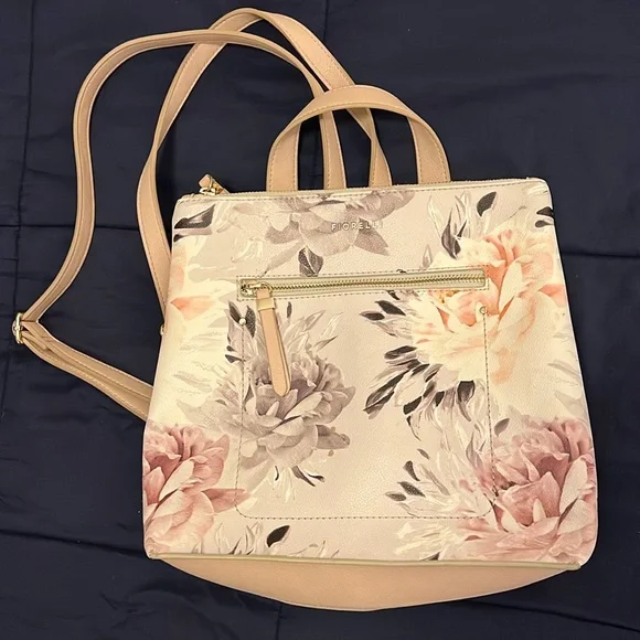 Fiorelli Women\'s Finley Mini Floral Women\'s Backpack - Cream and Pink Fiorelli Women main image 2